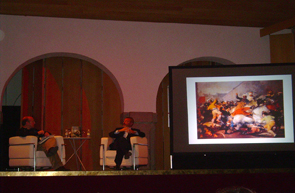 Cr�nica de la presentaci�n "Un d�a de c�lera".