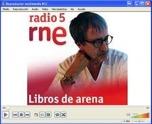 "Entrevistado en Libros de Arena de Radio5"  (01.01.14)