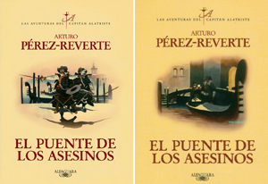 En "El puente de los Asesinos" se baraj otra portada que finalmente fue descartada por el propio autor ...