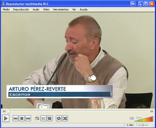 Declaraciones del escritor Arturo Prez-Reverte durante la presentacin de su nueva novela 'El tango de la Guardia Vieja' en Murcia, en el que ha afirmado que "una novela es la parte del iceberg que asoma de una vida" y esta es consecuencia de lo vivido a sus 61 aos de edad y casi 30 de experiencia profesional. 