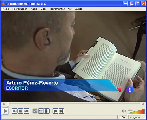 Arturo Pérez-Reverte en TV1