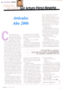 Recopilación "Artículos Año 2006" cortesía de La Derrota.