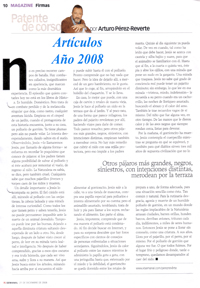 Recopilacin "Artculos Ao 2008"  cortesa de La Derrota.