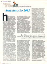 Recopilación "Artículos Año 2012"  cortesía de La Derrota.