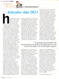 Artculos publicado en XLSemanal AO 2013 - Cortesa de Barls