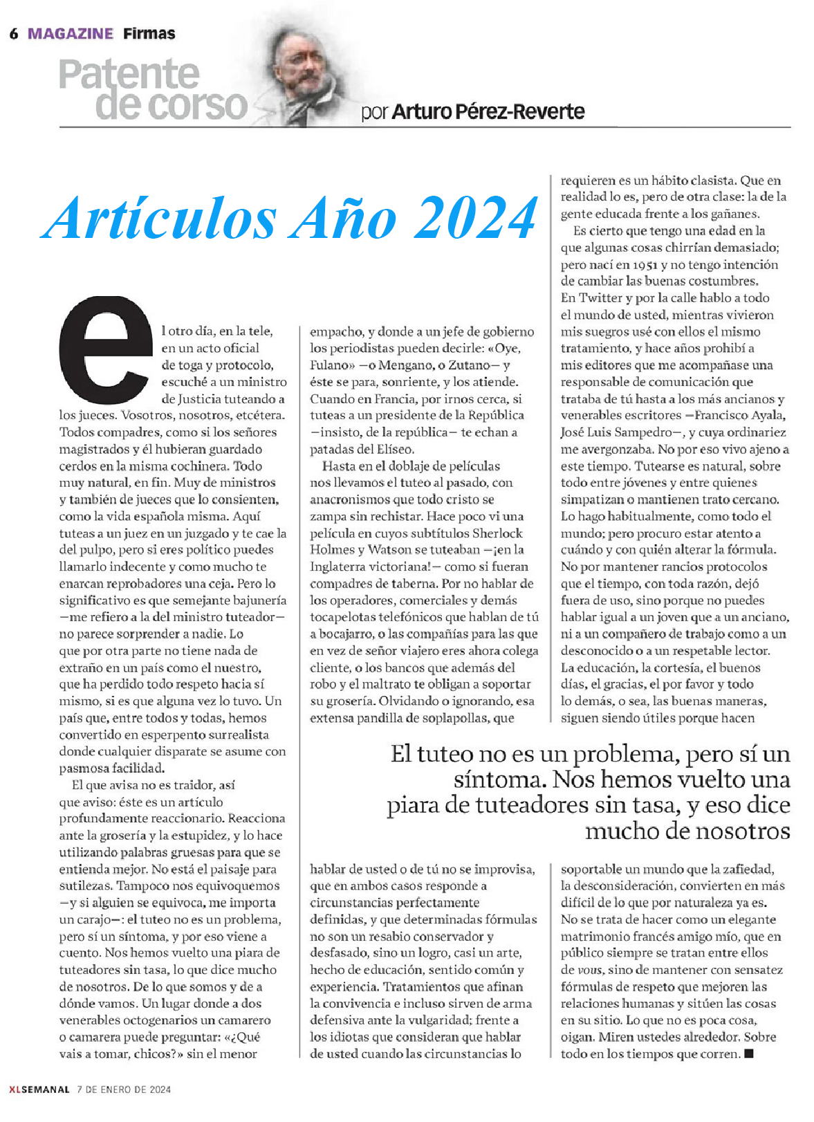 Patentes de Corso publicados en el ao 2024