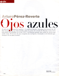 "Ojos azules" publicado en El País Semanal del 2 de enero del 2000.