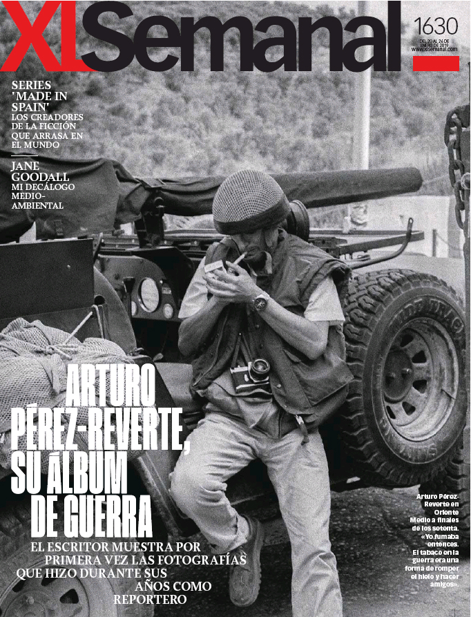 "Arturo Pérez-Reverte, su albúm de guerra" (XLSemanal 20-01-2019)