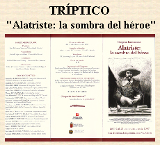 Triptico: "Alatriste: la sombra del hroe"