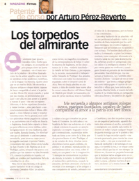 "Los torpedos del almirante" 2 de Julio de 2006