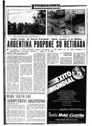 "Argentina propone su retirada" - PUEBLO - 28 de Junio de 1982