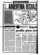 "Argentina rechaz el primer desembarco" - PUEBLO - 22 de Mayo de 1982