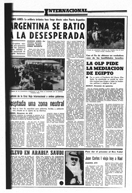 "Argentina se bati a la desesperada" - PUEBLO - 14 de Junio de 1982