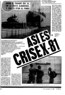 "As es Crisex-81" - PUEBLO - 2 de Noviembre de 1981