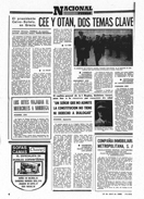 "CEE y OTAN, dos temas clave" - PUEBLO - 12 de Abril de 1982