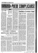 "Continua el avance iraquí" - PUEBLO - 29 de Septiembre de 1980