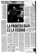"Corresponsales de Guerra: Entre la farsa y la tragedia" - PUEBLO - 3 de Septiembre de 1981