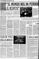"El mundo nos ha perdido el respto" - PUEBLO - 24 de Noviembre de 1979