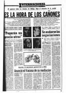 "Es la hora de los cañones" - PUEBLO - 21 de Mayo de 1982