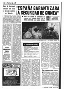 "Espaa garantizar la seguridad de Guinea" - PUEBLO - 21 de Septiembre de 1981