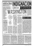 "Indignación contra Washington" - PUEBLO - 5 de Mayo de 1982