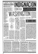 "Indignacin contra Washington" - PUEBLO - 5 de Mayo de 1982