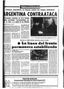 "La línea del frente permanece estabilizada" - PUEBLO - 9 de Junio de 1982