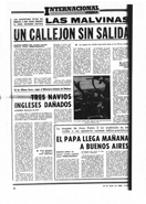 "Las Malvinas un callejn sin salida" - PUEBLO - 10 de Junio de 1982