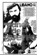 "Líbano 1975-1982: 7 años de guerra" - PUEBLO - 3 de Septiembre de 1982