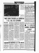 "Nos han traído la sonrisa y el sol de España" - PUEBLO - 17 de Abril de 1982
