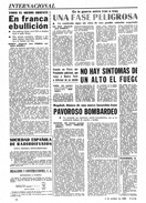 " Baddag, blanco de una incursin iran pavoroso bombardeo"  - PUEBLO - 1 de Octubre de 1980