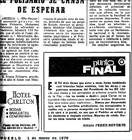 "Punto Final" - PUEBLO - 53 artículos publicados entre el 30 de julio y el 3 de febrero de 1979