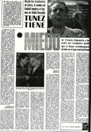 "Tnez tiene miedo" - PUEBLO - 2 de Febrero de 1980