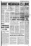 "Un embajador" - PUEBLO - 20 de Julio de 1979