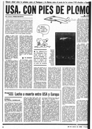 "USA, con pies de plomo" - PUEBLO - 23 de Enero de 1982