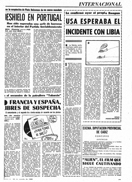"U.S.A. esperaba el incidente con Libia" - PUEBLO - 22 de Agosto de 1981