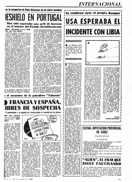 "U.S.A. esperaba el incidente con Libia" - PUEBLO - 22 de Agosto de 1981