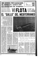 "VI Flota U.S.A.:  "gallo" del Mediterrneo" - PUEBLO - 24 de Agosto de 1981