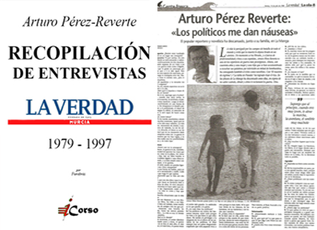 Recopilación de entrevistas publicadas en "La Verdad" entre 1979 y 1997, cortesía de Fierabrás.